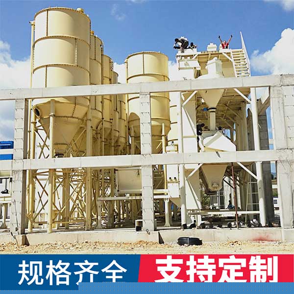 干混砂漿生產(chǎn)線設(shè)備組成，干混砂漿生產(chǎn)線有哪些設(shè)備
